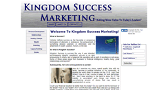 Desktop Screenshot of kingdom-success-marketing.com